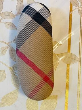 Burberry Multicolor  Eyeglasses Hard Case To Fit Reading Glass Sunglass